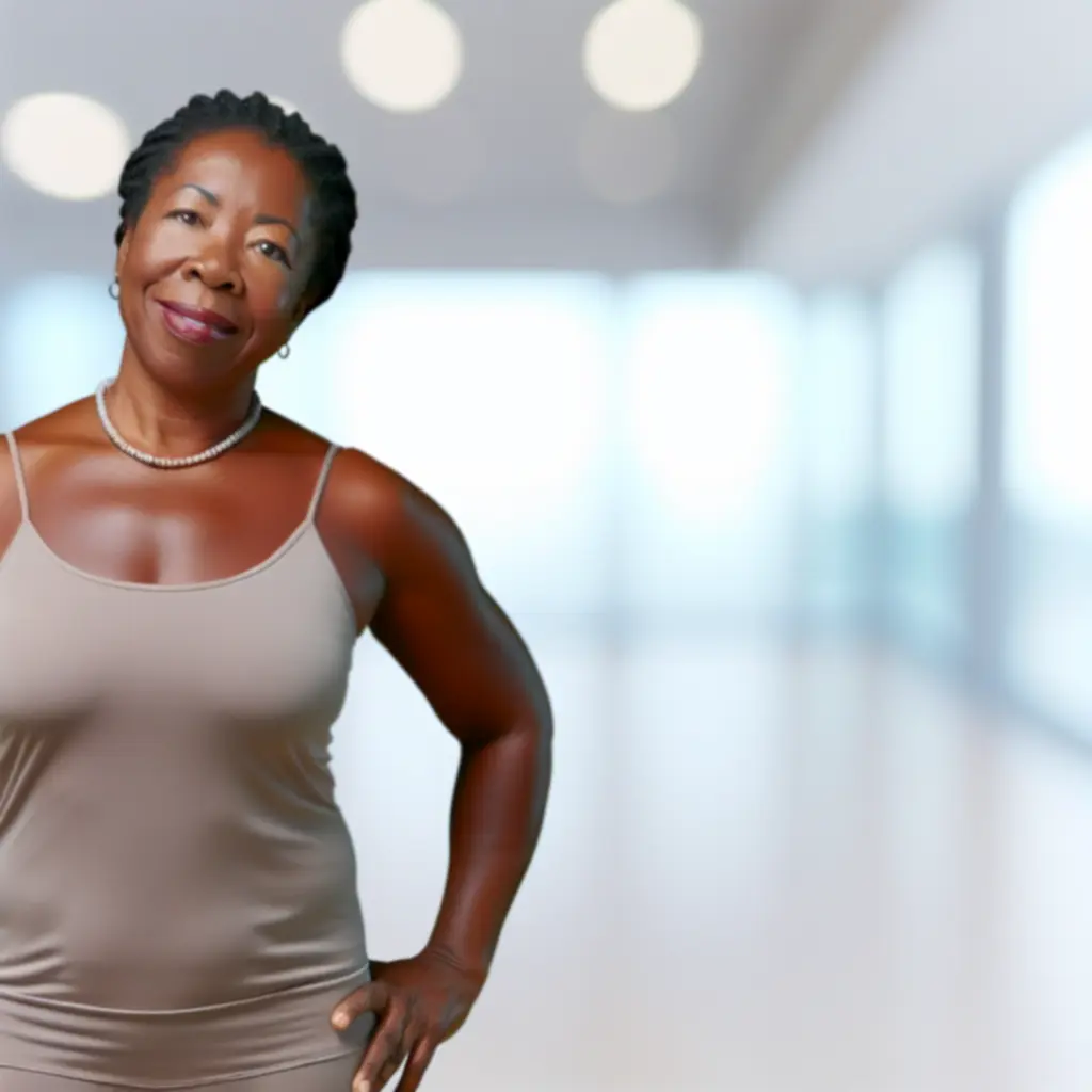 Portret van yogadocent in rustgevende setting